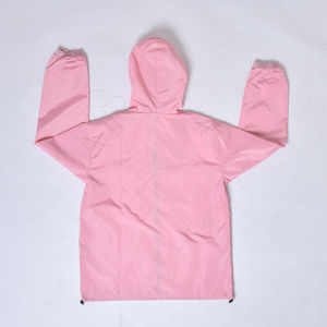 Chaqueta con logotipo personalizado para hombre, ligera, con capucha, cortavientos, para senderismo al aire libre, impermeable, para correr, unisex. - Product Image 3