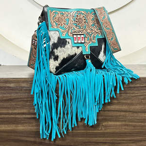 Bolso Bandolera de Cuero con Flecos Hecho a Mano, Nuevo Modelo 2026, para Mujer, Estilo Vintage, de Cuero Vacuno Genuino, Bolso de Hombro Individual - Product Image 4