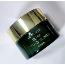 Dewytree Ultra Vitalizing Snail Cream 80ml Crema Idratante in Flacone con 10g Extra Miniatura Garantita Autentica + 2pz - Product Image 1