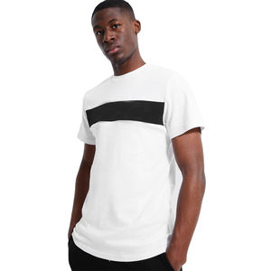 Vintage Tees Oversized Mens T <b>Shirts</b> <b>Patchwork</b> Acid Wash Half Sleeve Streetwear Hip Hop T <b>Shirts</b> Unisex Block Color Tee - Product Image 1