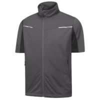 Veste de baseball et softball pour homme, imperméable, avec fermeture éclair quart de tour et bas ajustable, pour cage de frappe.