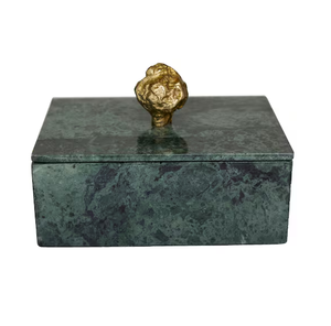 Boîte à bijoux en marbre de qualité supérieure, boîte rectangulaire en marbre, fabrication artisanale de boîtes en marbre - Product Image 2