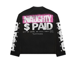 Sudaderas Streetwear Vintage con Gráficos Personalizados, Impresión Digital DTG en Toda la Superficie, Oversize, Bajo sin Rematar, Corte Cuadrado, Tendencias de Moda, Tejido Pesado - Product Image 2