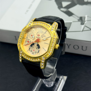 <span class=keywords><strong>Montre</strong></span> à quartz pour <span class=keywords><strong>homme</strong></span> NIAICE, luxe léger, cadran ajouré tendance incrusté de diamants, <span class=keywords><strong>bracelet</strong></span> en cuir motif crocodile, <span class=keywords><strong>montre</strong></span>-<span class=keywords><strong>bracelet</strong></span> de style professionnel - Product Image 1