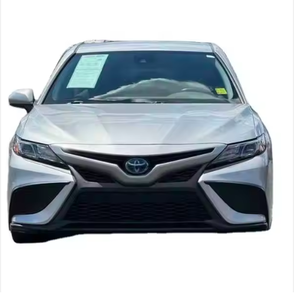 Vente de voitures d'occasion sans accident à prix abordable 2021 pour Camry Hybrid SE berline 4 portes, conduite à gauche, sièges en cuir, caméra de recul, toit ouvrant, LED - Product Image 5