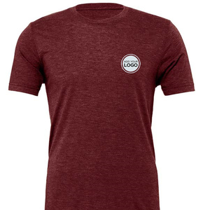 Envío DDP a EE. UU. Camisetas CVC personalizadas de tela premium con etiqueta privada - Product Image 1