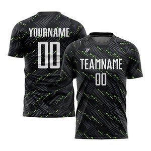 Side Soccer Uniform Set Adult Lightweight Breathable Custom Team Logo Number Name OEM Wholesale Factory Direct Supplier - Product Image 2