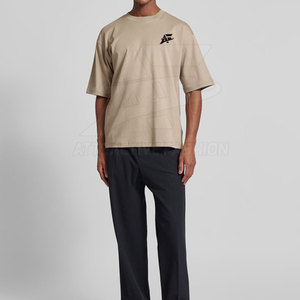 เสื้อยืดทรงบ็อกซี่สำหรับผู้ชายใส่ได้ทุกวัน คุณภาพดี ทรงหลวม ระบายอากาศได้ดี และดูดีแบบลำลอง - Product Image 2