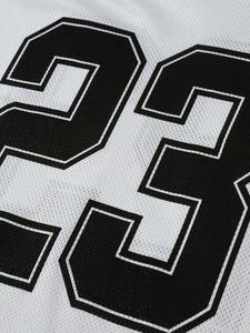 Maillot de football en mesh personnalisé avec design par sublimation, ARC, unisexe, streetwear, surdimensionné, 100% polyester respirant, motif floral - Product Image 2