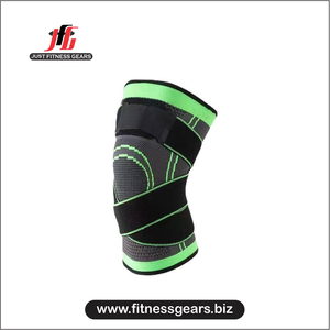 JUST FITNESS GEARS Rodillera de Compresión Transpirable con Cierre de Gancho y Bucle para Levantamiento de Pesas, Soporte para Rotura de Menisco, Uso Unisex para Adultos - Product Image 3