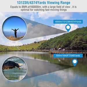 Binoculares Portátiles de Visión Nocturna HD con Lentes FMC para Observación de Aves, Caza, Eventos Deportivos, Rendimiento en Condiciones de Baja Luz - Product Image 5