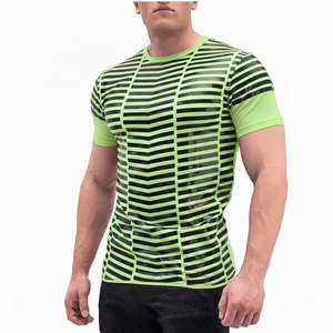 Haut de compression antidérapant pour homme avec grip en silicone personnalisé – Idéal pour l'entraînement à la barre et le Strongman - Product Image 6