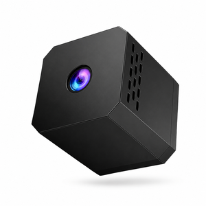 Caméra de sécurité WiFi sans fil HD pour intérieur, <span class=keywords><strong>mini</strong></span> caméra de surveillance avec détection de mouvement, batterie rechargeable - Product Image 1