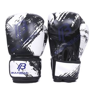 Custom Professional Boxing Gloves PU <b>Material</b> Waterproof Non-Slip Hook Loop Closure Boxing Fights Training Sparring Gloves - Product Image 4