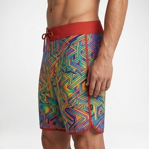 Shorts de Playa de Secado Rápido con Estampado Personalizado para Hombre, Shorts de Surf con Logotipo Personalizado - Product Image 5