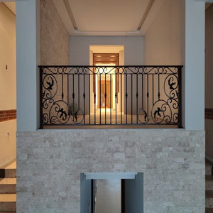 Modern Wrought <b>Iron</b> Balcony Railing Designs That Instantly Boost Your Home's Aesthetic Appeal, Value, and Ultimate Security. - Product Image 2