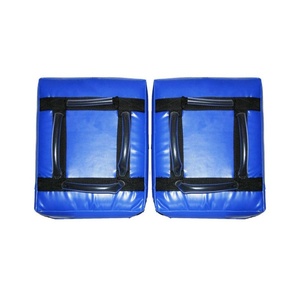 แผ่นรองซ้อมมวยหนัง PU แบบปรับแต่งได้ หนา ทนทาน ระบายอากาศได้ดี ป้องกันแรงกระแทก เหมาะสำหรับเทควันโด คาราเต้ ซ้อมต่อยมวย MMA ซ้อมเตะ - Product Image 4