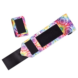 Vente en gros de bandes élastiques de qualité supérieure pour poignets, unisexes, pour la musculation, résistantes à l'usure, logo personnalisé, couleur personnalisée - Product Image 4