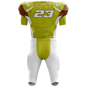 Customizable American Football Uniform Unique Style Teams Short Sleeves Breathable Plus Size Feature American Football Uniforms - Product Image 3