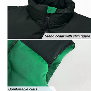 Men Casual Sleeveless Winter Puffer Vest Quilted Jacket Warm Lightweight Body <b>Warmer</b> Outdoor Wear OEM Supplier - Product Image 3