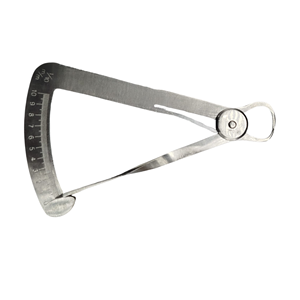 Jauge d'épaisseur Iwanson Spring Caliper en acier inoxydable pour bijoux, laboratoire, couronnes, bridges et modèles en cire - Product Image 2