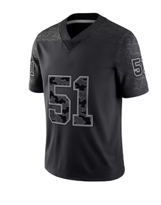 Maillot de football américain rouge personnalisé, maillot de football personnalisé avec nom et numéro de l'équipe, pour fans, hommes, femmes, jeunes, enfants, streetwear - Product Image 3