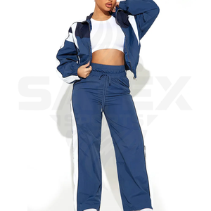 Conjunto Deportivo Personalizado para Mujer, Chaqueta Cortavientos de Nailon, Traje Deportivo con Cierre, Chaqueta Cortavientos para Mujer 2026 - Product Image 2