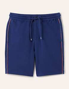 Shorts Bermuda en Coton Oxford Bleu Uni pour Homme, Fermeture à Cordon, Style Décontracté, Respirant, Taille Mi-Haute, Tissu Tissé - Product Image 4