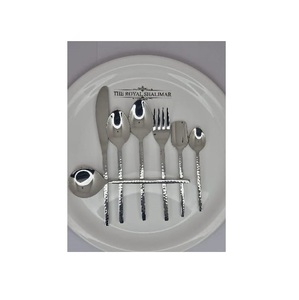 Ensemble de couverts de luxe en acier inoxydable de marque, 4 pièces, couverts haut de gamme, polissage miroir durable, passe au lave-vaisselle, écoresponsable - Product Image 4