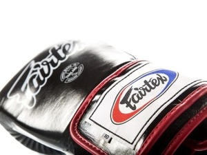 Gants de boxe Fairtex en cuir, à doigts entiers, fermeture auto-agrippante, pour adultes, entraînement, arts martiaux - Product Image 4