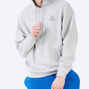 Sudadera con capucha de algodón estilo streetwear con tela transpirable, sudadera básica de algodón para colecciones de moda. - Product Image 1