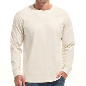 Camisetas de Manga Larga Personalizadas al por Mayor, Camisetas de Algodón de Manga Larga, Ropa Casual de Manga Larga para Hombre al por Mayor - Product Image 6