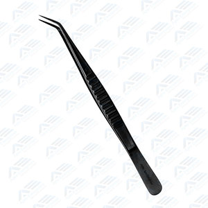 Pince à épiler pour coton dentaire de qualité allemande Meriam Pince à épiler à bec biseauté dentelé Instruments chirurgicaux Instruments médicaux - Product Image 5