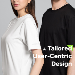 Camiseta unisex de algodón de bambú sostenible de 240gsm personalizable 2024 propiedades de refrigeración y Anti-UV informales inteligentes de moda" - Product Image 4