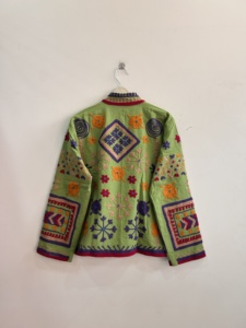 Chaqueta Boho de Algodón Bordado, Transpirable, Estilo Vintage, Chaqueta de Estilo Bohemio para Usar en la Calle - Product Image 6