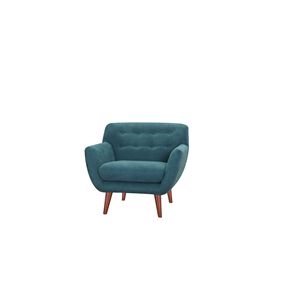 Sedia Brenna Teal, Arredamento Elegante per Soggiorno - Product Image 2