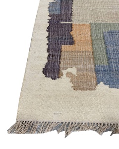 ปอกระเจาพับได้ดีไซน์ใหม่สำหรับพื้นโฮมออฟฟิศทำด้วยมือลายเรขาคณิตทันสมัย - Product Image 3