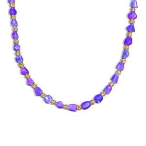 Tumble Separator <b>Necklace</b> for Women Handmade Tumble Separator Beaded <b>Necklace</b> Stylish Tumble Separator Chain <b>Necklace</b> - Product Image 2