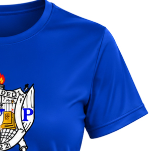 Camiseta Deportiva de Manga Corta para Mujer, Cuello Redondo, SGRHO, Sigma Gamma Rho, Hermandad Griega, Venta al Por Mayor - Product Image 5