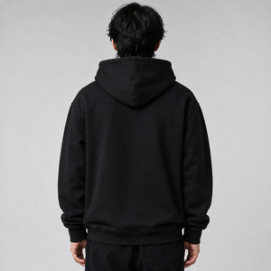 Contemporary Men <b>Hoodie</b> With <b>3D</b> Puff Print Artwork Comfortable Fit And Smooth Fabric For Streetwear Collections And Everyday Use - Product Image 3