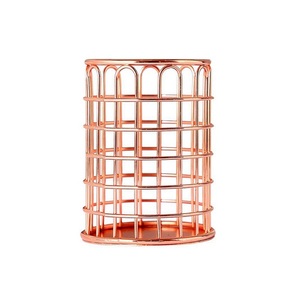 Luxury Iron Metal <b>Pen</b> <b>Holder</b> Gold Finished <b>for</b> Study Room School Office Desktop Use <b>Pen</b> Pencil <b>Holder</b> <b>Desk</b> Organizers - Product Image 6
