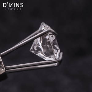 D'vins Jewels Diamant cultivé en laboratoire 100% CVD, taille 4 carats, couleur D, pureté VS, taille brillant ronde, diamant non monté, Surat - Product Image 6