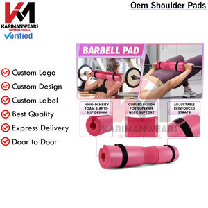 Coussin de protection en mousse pour haltères, idéal pour les squats, les hip thrusts, la protection du cou et des épaules lors de la musculation et des entraînements de fitness - Product Image 4