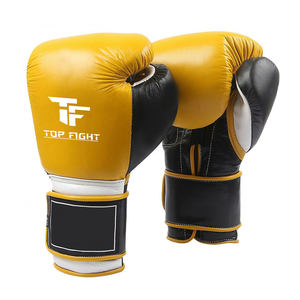 Gants de boxe d'entraînement Black Top Best Fighter, gants de sparring en cuir PU imprimés pour la compétition MMA - Product Image 4