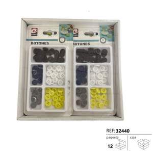 Boutons de chemise 12/U 11,5 mm, fournitures artisanales avec boutons 11,5 mm - Product Image 3