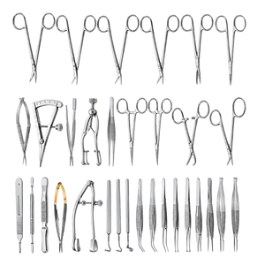 ARISTON INTERNATIONAL - Juego de 33 Instrumentos Manuales para Cirugía Retiniana, Kit Quirúrgico Oftálmico de Acero Inoxidable Reutilizable para Ojos - Product Image 4