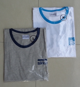 เสื้อยืดคอกลมแขนสั้นผู้ชาย OEM ผ้าฝ้าย 100% พิมพ์ลายตัวอักษรด้วยเทคนิคซิลค์สกรีน แห้งเร็ว ระบายอากาศได้ดี - Product Image 6