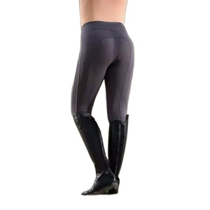 Culotte d'équitation en jean pour femme, taille haute, fermeture boutonnée, longueur intégrale, coupe skinny, pour le sport équestre - Product Image 5