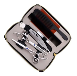 Tijeras de Peluquería de 5.5/6.0 Pulgadas en Oferta, Tijeras de Peluquería Económicas, Tijeras de Entresacar para Barbería, Juego de Herramientas de Corte de Pelo - Product Image 2