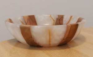 Bol à salade jetable en résine de style américain de haute qualité, fait main, poli miroir, compatible lave-vaisselle, écologique, pour soupes, nouilles et riz - Product Image 6